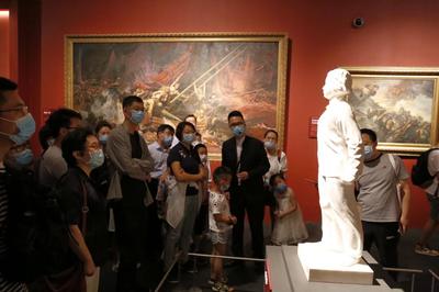 天津美术学院党史学习教育专题培训班学员赴北京开展现场教学